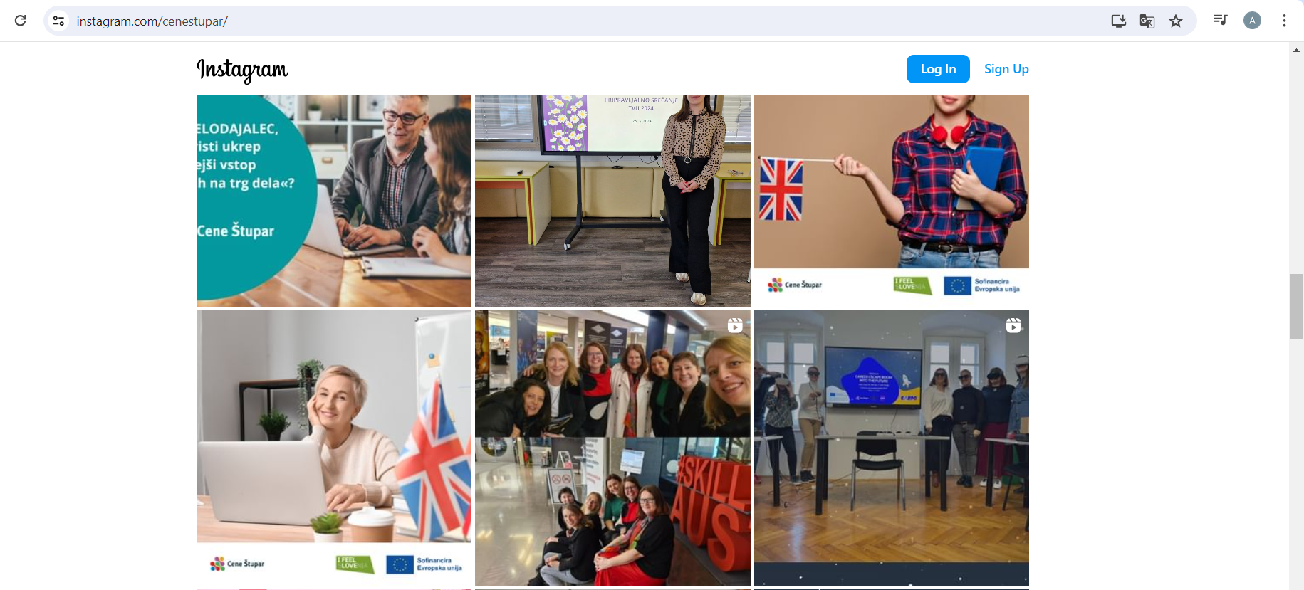 Instagram Cene Štupar 12. 3. 2024